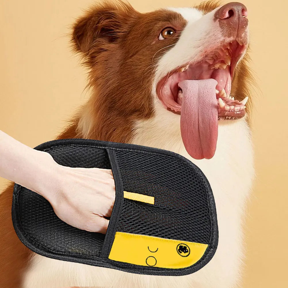 Pet Hair Remover Mitt Pet Hair Remover Gloves Deshedding Brush Glove for Dog Cat Rabbit with Long/Short/Curly Hair