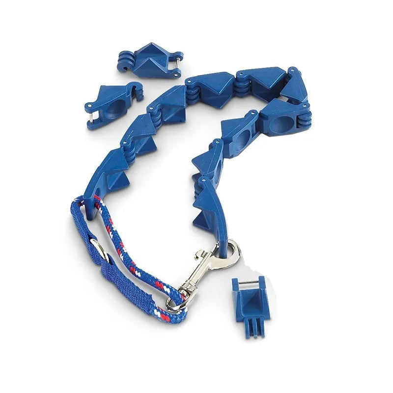 Dog Collar Welded Link Chain Pet Non-slip Pinch Adjustable Large Size Training Accessories Collars For Big Dogs