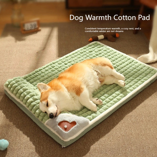 Cama Para Perros Dog Bed Winter Warm Dog Mat Warm Dogs Sleeping Bed Soft Pet Blanket Removable Washable Pet Beds Dogs Beds