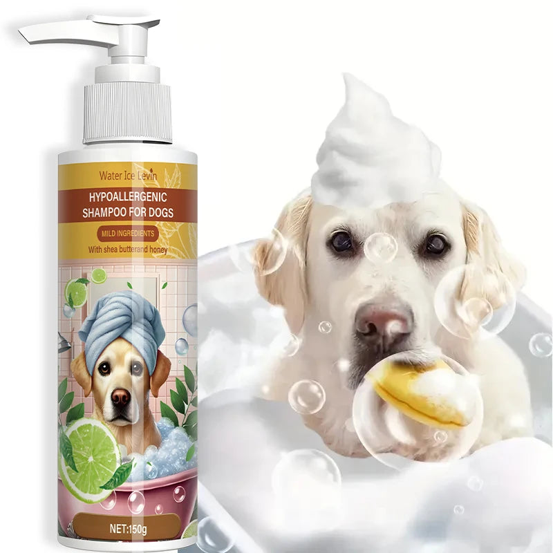 Pet Shampoo - Neutral Deep Cleansing Pet Bathing with Fresh Fragrance, Moisturizing, Removing Odor, Suitable for Cats and Dogs, Keeping Clean Hair, Smooth and Shiny