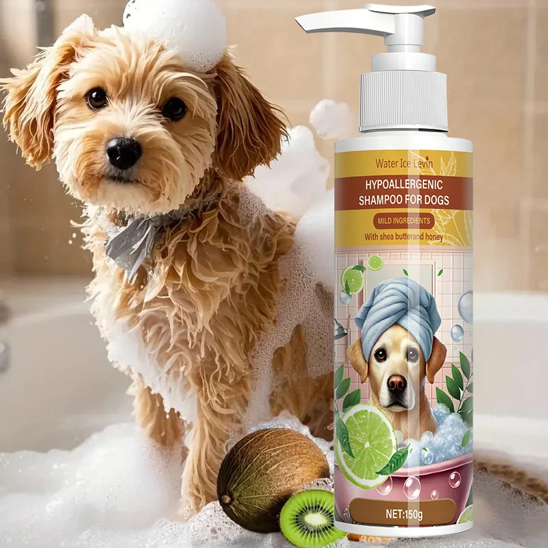 Pet Shampoo - Neutral Deep Cleansing Pet Bathing with Fresh Fragrance, Moisturizing, Removing Odor, Suitable for Cats and Dogs, Keeping Clean Hair, Smooth and Shiny